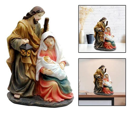 Mini Figura De Natividad 11x8x15.5cm B Tal Como Se Describe