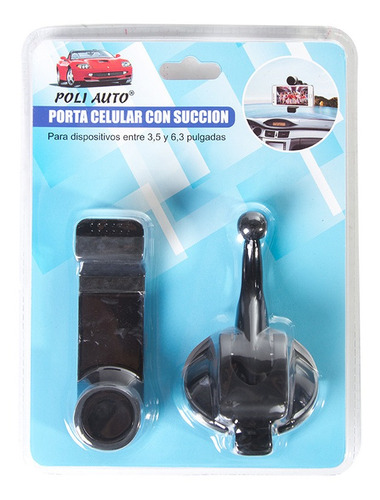 Imagen 1 de 4 de Porta Celular Con Succion