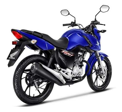 Imagem 3 de 15 de Honda Cg 160 Fan 2022 - Azul