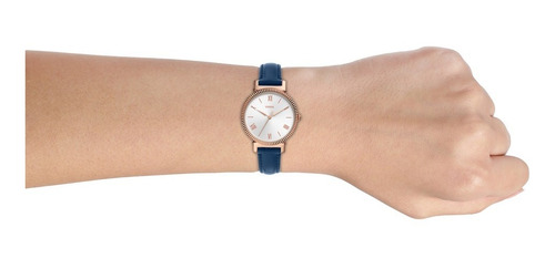 Imagen 5 de 10 de Reloj Mujerfossil Daisy 3 Hand De Piel