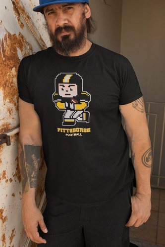 Playera Pittsburgh Football Pixel Steelers