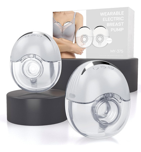 Extractor De Leche Portátil Manos Libres My-375 - Succión Fu