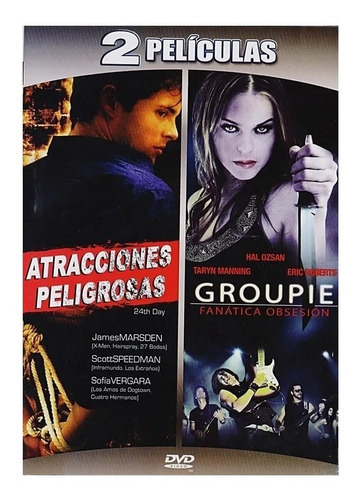Atracciones Peligrosas Groupie Boxset 2 Peliculas Dvd 
