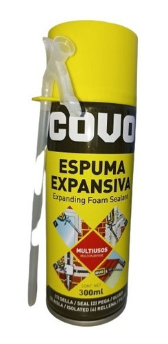 Espuma Expansiva Poliuretano 300ml Covo (pack 2)