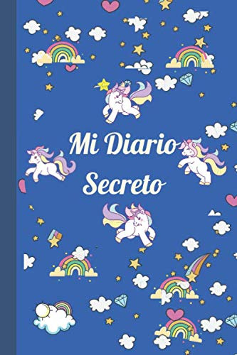Mi Diario Secreto: Diario Para Niñas Con Unicornio  Cuaderno
