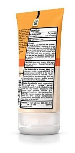 Neutrogena Oil-free Acne Lavado De Cara Daily Scrub Con El Á