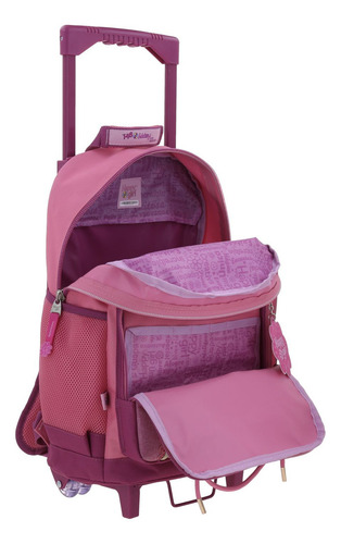 Mochila Grande Con Ruedas Fabrica Chenson Hg Happy Girl Tarlait