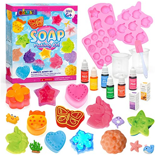 Soap Making Kit Art Craft For Kids Girls Age 6+ Unicorn...