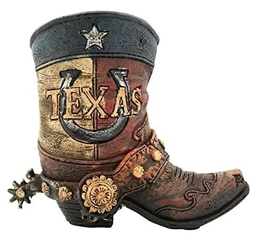 De Bota De Vaquero Temática De Bandera De Texas  4 25 ...