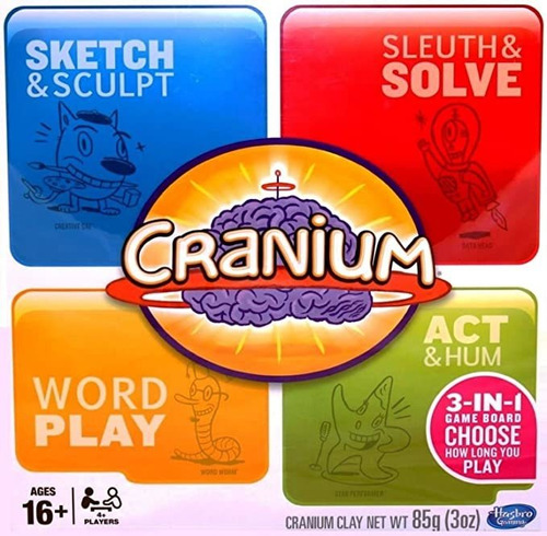 Tablero De Juego Cranium 3 En 1 (2014)