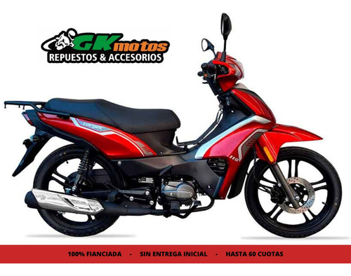 Moto Keeway Target 110 Con Casco Ls2 ¡de Regalo!