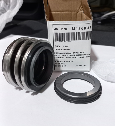 Sello Mecanico 33mm Tipo Mg1 Silicio-silicio-viton.
