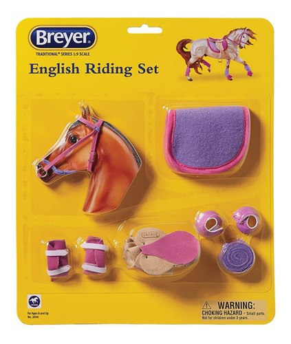 Breyer Juego De Equitación Tradicional Inglés , Colores C.