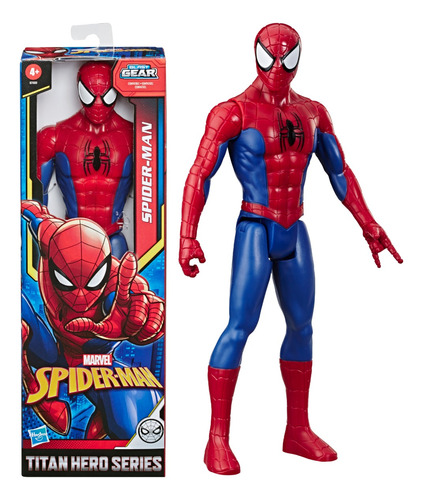 Figura Marvel Spider Man Titan Hero Hasbro 30cm