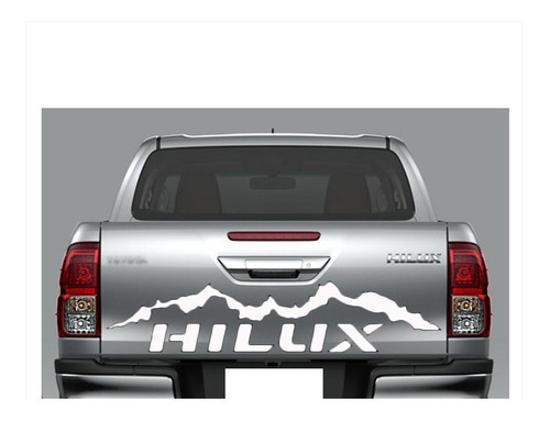 Vinilo Calco Toyota Hilux Camioneta Caja Ploteo Tunning 