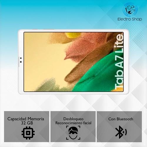Imagen 10 de 12 de Tablet Samsung Galaxy Tab A A7 Lite SM-T220 8.7" 32GB plateada y 3GB de memoria RAM