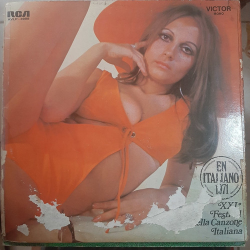 Vinilo 21 Festival Della Canzone Italiana 1971 Album Cp2