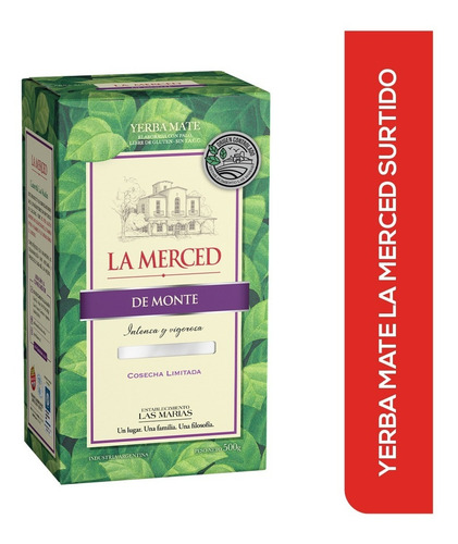 Imagen 3 de 6 de Yerba La Merced Oc Variedades X 5 Unidades