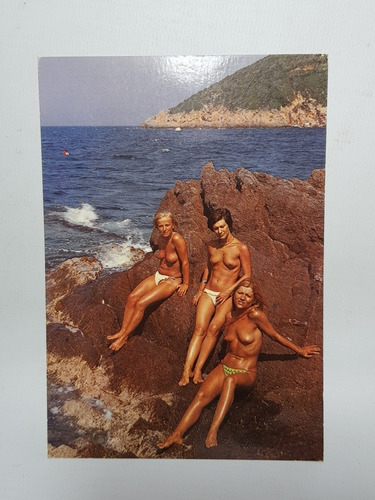 Antigua Postal Nudista Francia Mag 58077