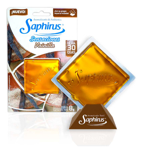 Aromatizante Ambientes Sensaciones Saphirus Vainilla