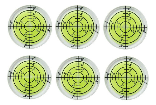 6 Uds Niveles De Burbuja De Burbuja 1.260x0.276 In Marca De