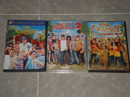 Trilogia Nuestra Pandilla - The Sandlot - 3 Dvd's Español (Usado)
