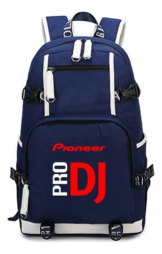 Casual Pioneer Pro Dj Mochila Estudiantes Moda Nueva Alta Qu 0