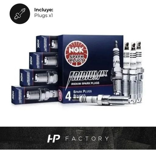 Imagen 3 de 11 de Bujía Iridium Grado 7 Bkr7eix Ngk Vw Passat Tsi