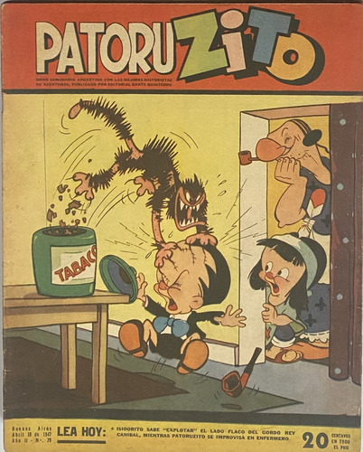 Patoruzito Nº 79 Semanario Historietas Grande Abr 1947 Cl02