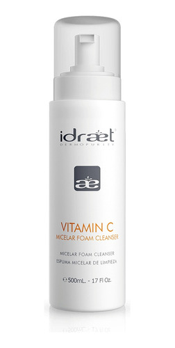 Idraet Cleanser Vitamina C Espuma De Limpieza Micelar 500ml