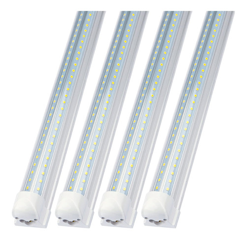 Szskying Paquete De 25 Luces Led Para Tienda T8, 8 Pies 72 W