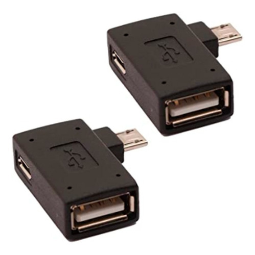 Auvipal Adaptador Micro Usb A Usb Otg 2 En 1 (2 Unidades)