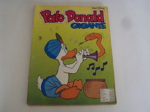 Pato Donald Gigante # 7 - Disney - Abril Cinco - 1991