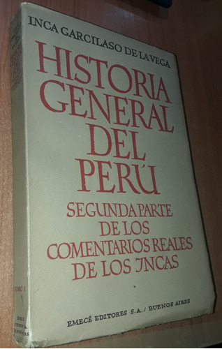 Historia General Del Peru Tomo 1   Inca Garcilaso De La Vega
