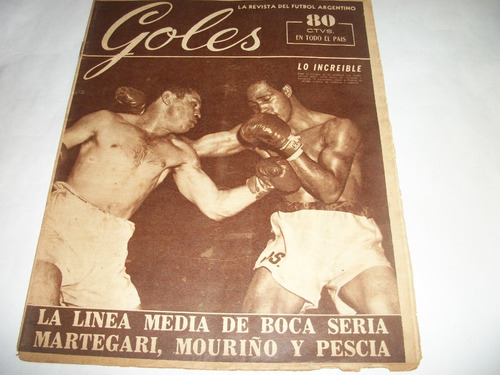 Boxeo Combate J.m. Gatica Vs. Sampson Campeon Panameño  1952
