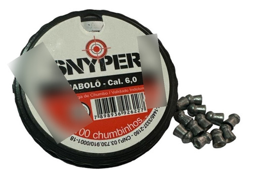 Chumbinho Snyper Diabolô 6.0mm 500un