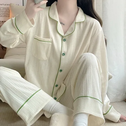 Pijama Mujer Camisa Pantalon Importado 2505