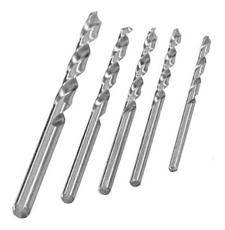 Imagem 3 de 6 de Jogo Broca Aço 5 Pçs Tramontina 3,4,5,6,8mm Aço Rápido Hss