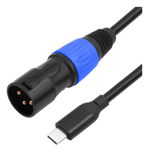 // Cable Usb C A Xlr Macho, Conector De Audio, 300cm