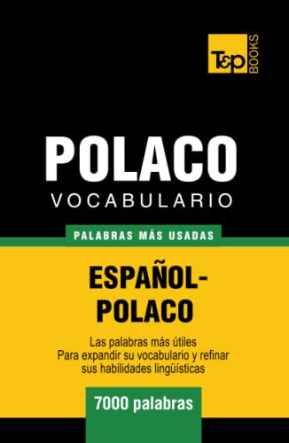 Vocabulario Español-polaco - 7000 Palabras Mas Usadas -spani