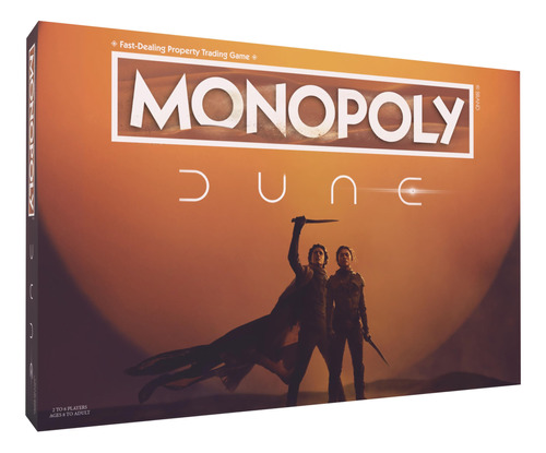 Monopoly: Dune | Juega Como The Ducal Ring, Crysknife, Gom