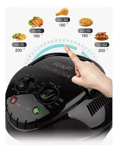 Horno Freidora Halógeno Antiadherente Multifuncional 12 Lts