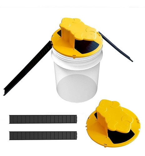 Cubo M-ouse Trampa, Flip Slide Bucket Tapa Mouse| | Estilo D