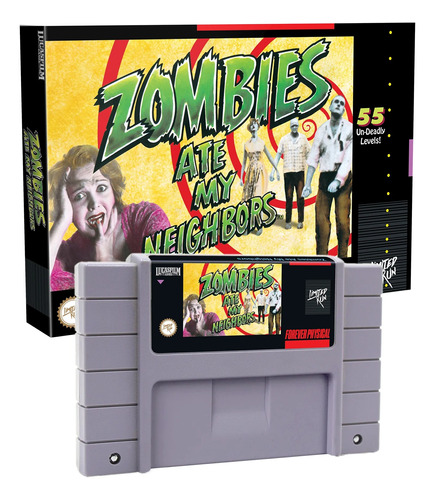 Zombies Ate My Neighbors Snes Super Nintendo Limited Run