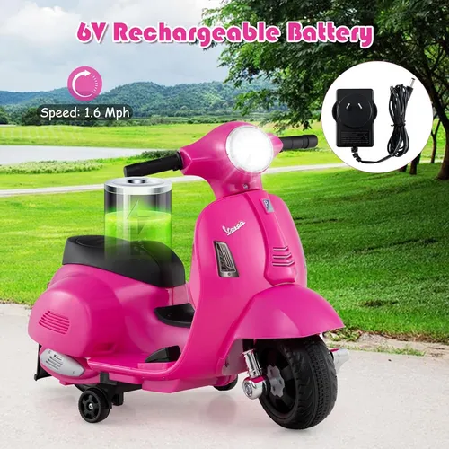 Infans - Scooter Vespa Con Licencia Para Niños, Motocicleta