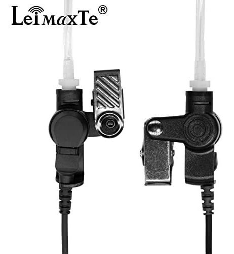 Leimaxte Xpr3300e Auricular Para Motorola Radio Xpr3500 Xpr3