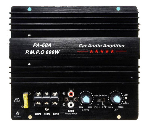 Amplificador De Audio Para Coche 600w Subwoofer Potente Ampl