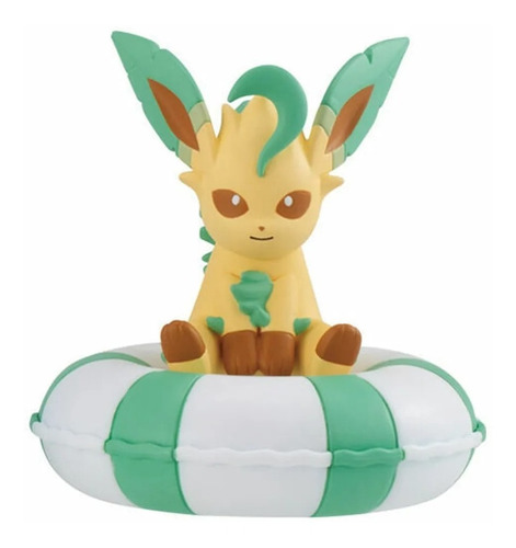 Pokemon Figura Leafeon Puka Puka Floating Bandai