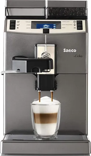 Saeco Intelia Deluxe - Cafetera espresso super automática, con recipiente  para leche   price tracker / seguimiento,  los gráficos de  historial de precios,  los relojes de precios,  alertas