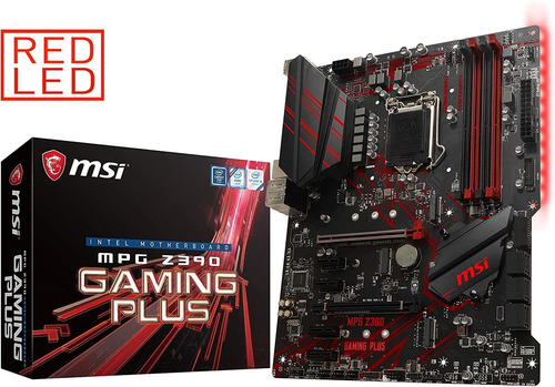 Placa Madre Msi Mpg Z390 Gaming Plus, Ddr4, 4400 Mhz